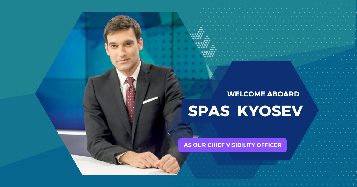 Запознайте се със Спас Кьосев - нашият Chief Visibility Officer! Запознайте се със Спас Кьосев - нашият Chief Visibility Officer!