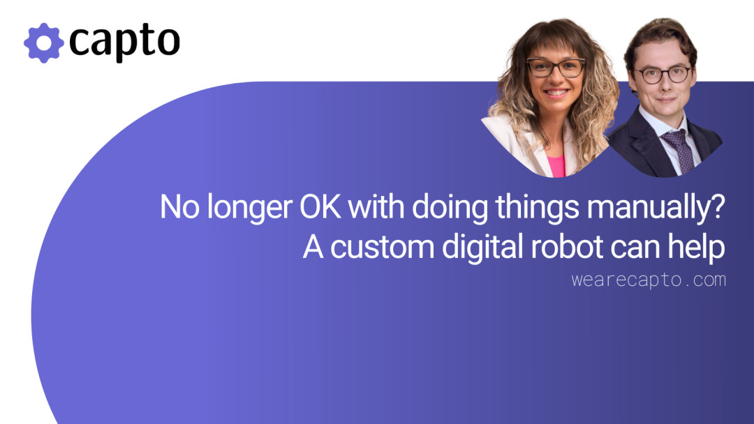 Basco Robot BESCO | Capto – Robots for smooth business